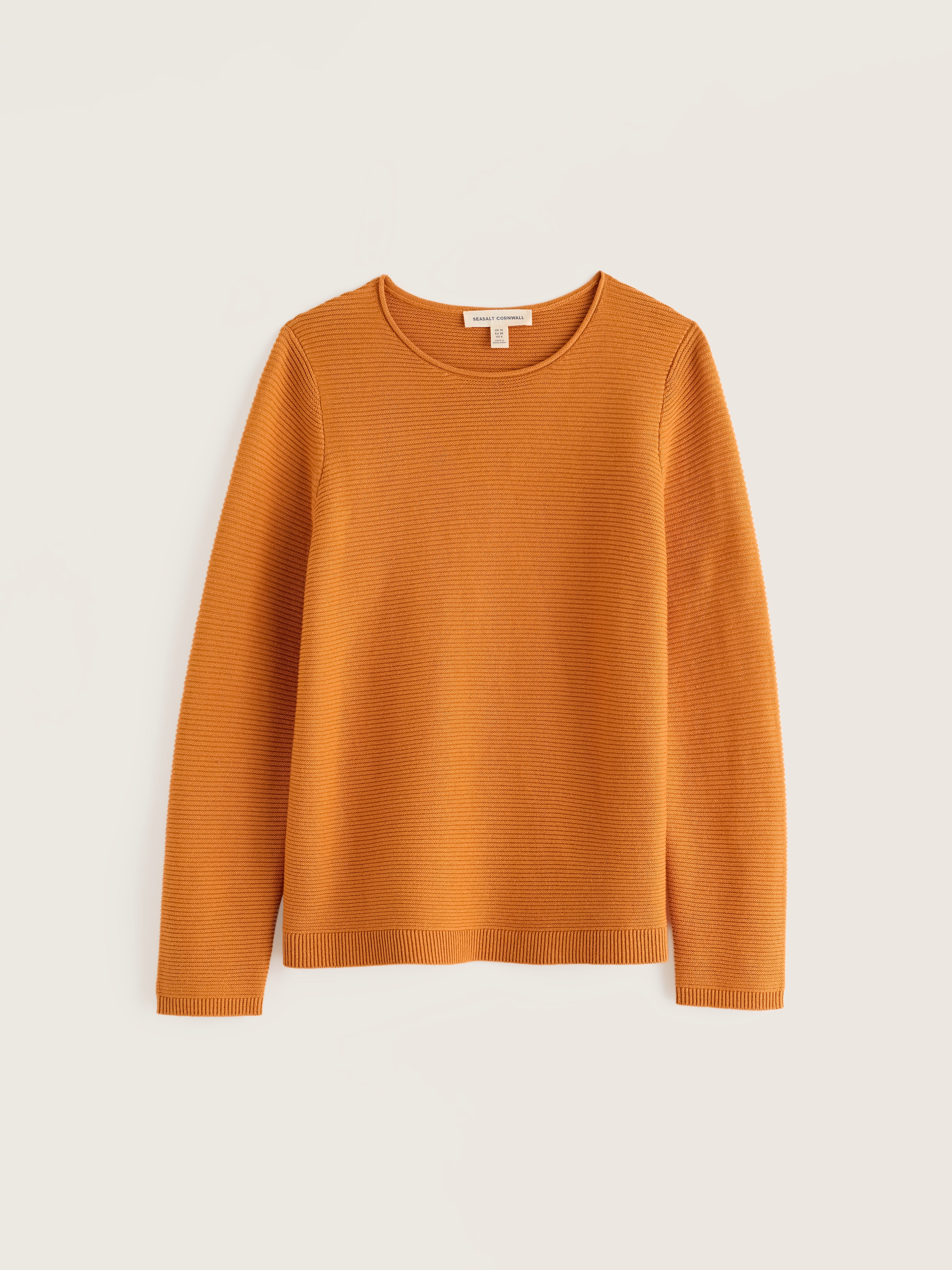 Seasalt Makers Organic Cotton Blend Jumper Amber