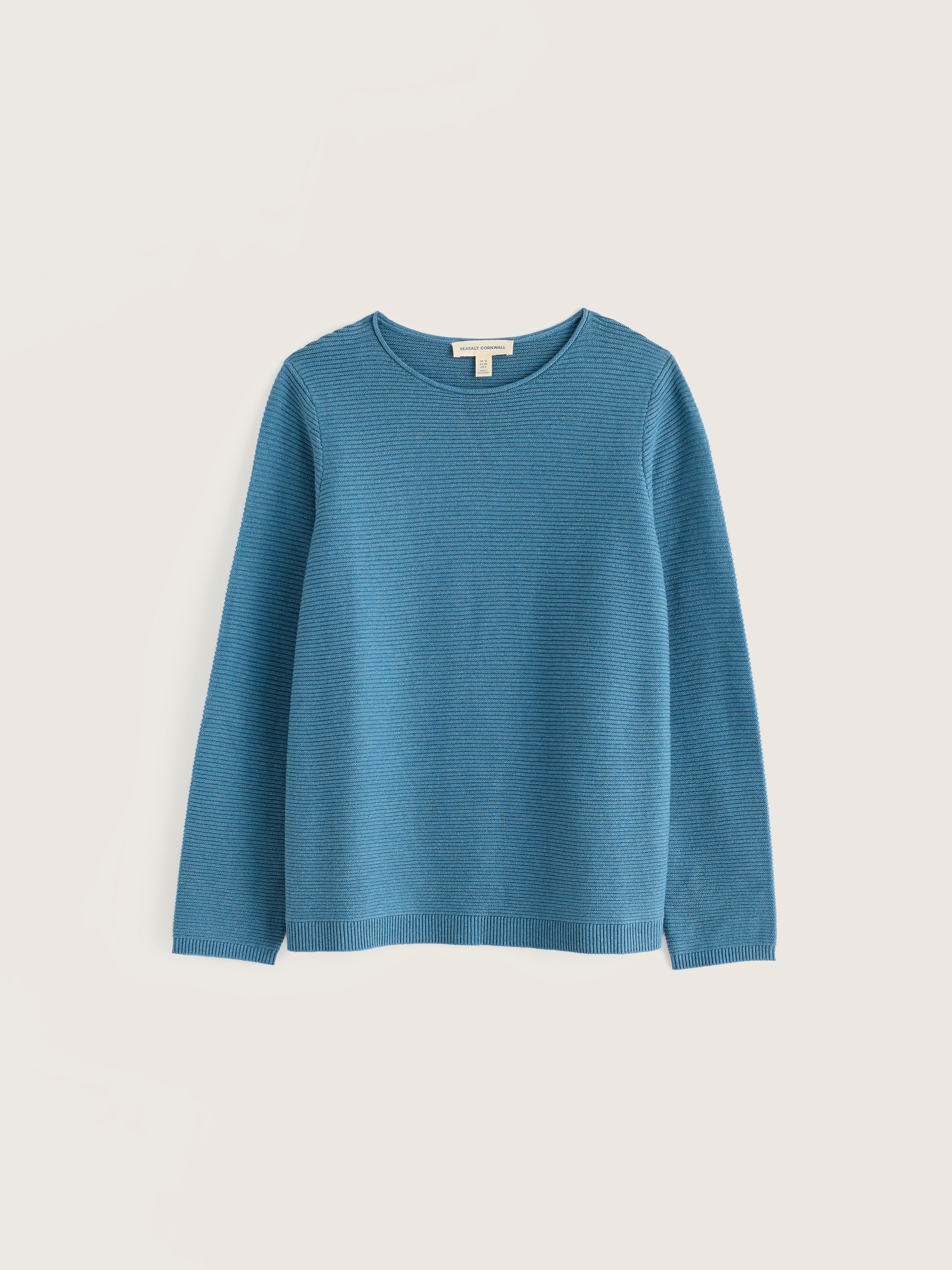 Seasalt Makers Organic Cotton Blend Jumper Cadet