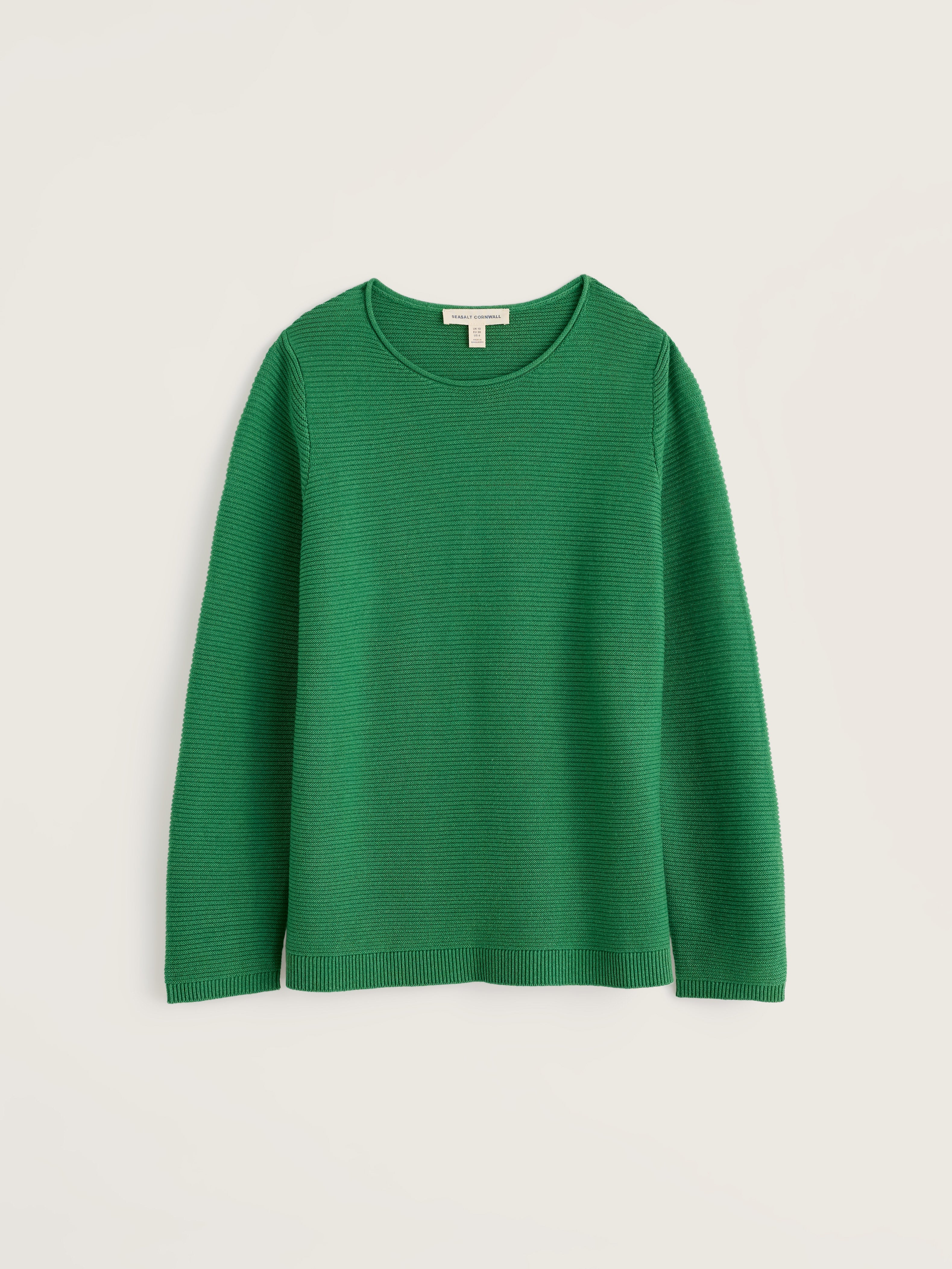 Seasalt Makers Organic Cotton Blend Jumper Pea Pod