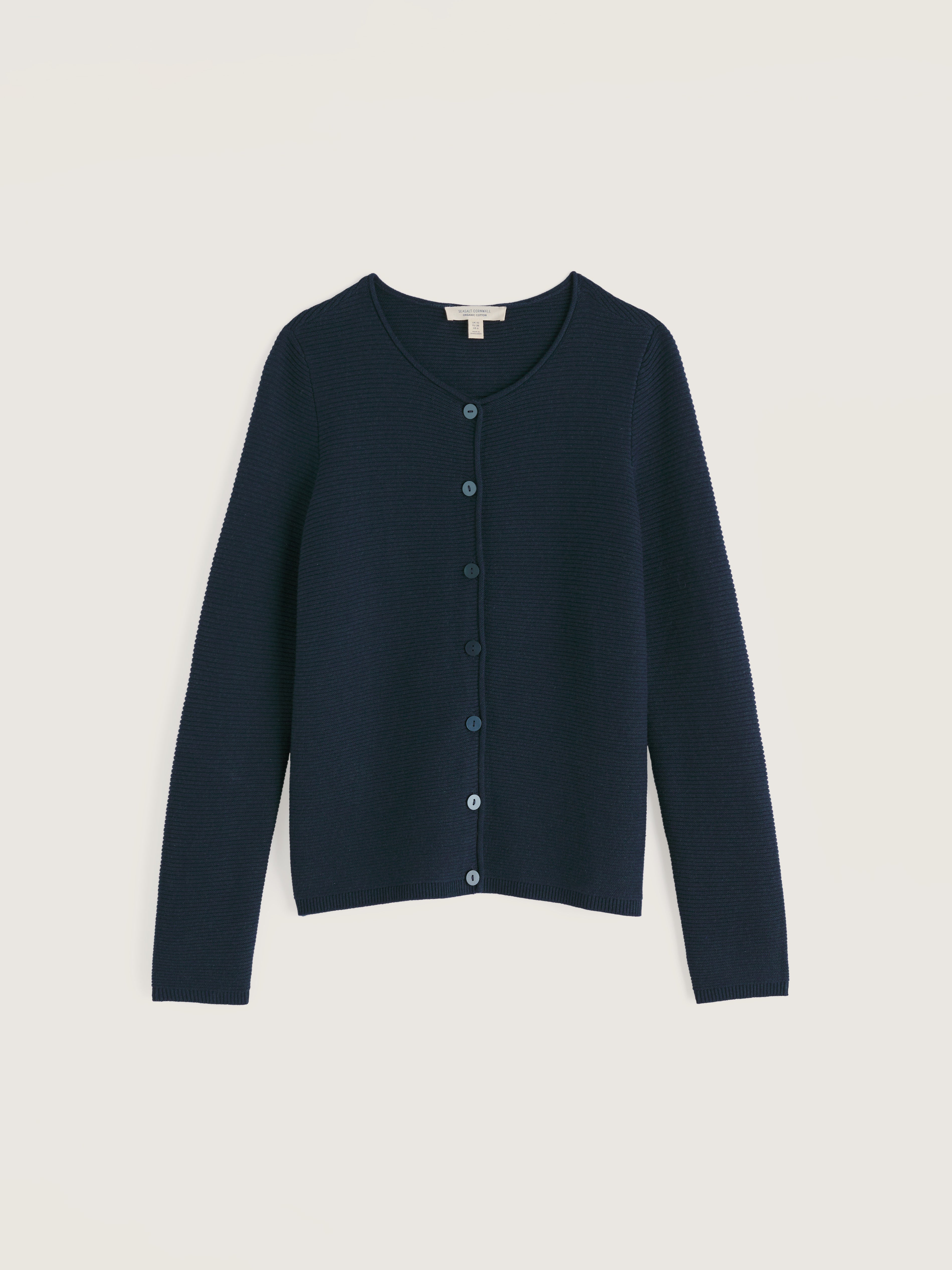 Seasalt Makers Cotton Cardigan Maritime