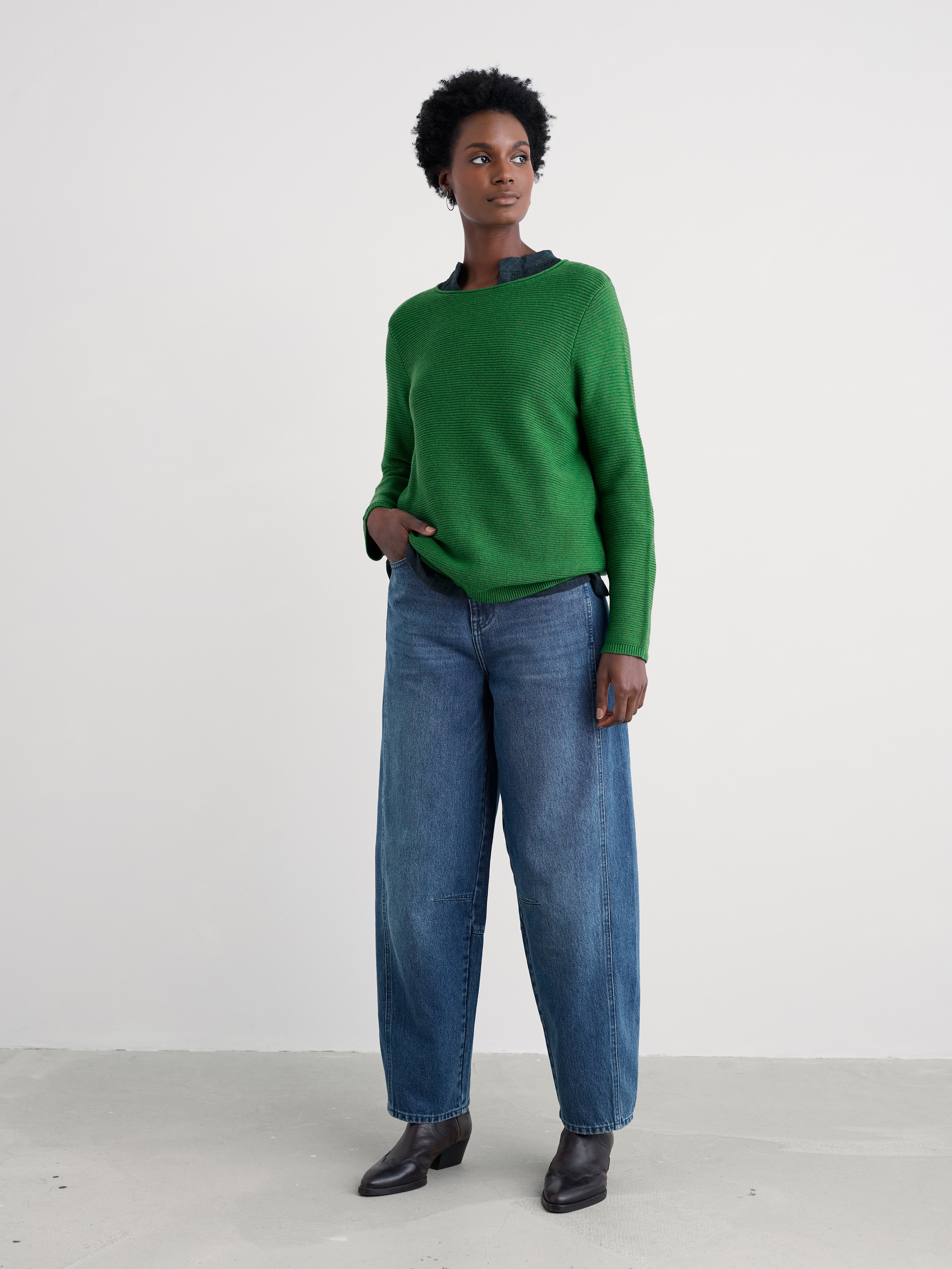 Seasalt Makers Jumper Hedgerow