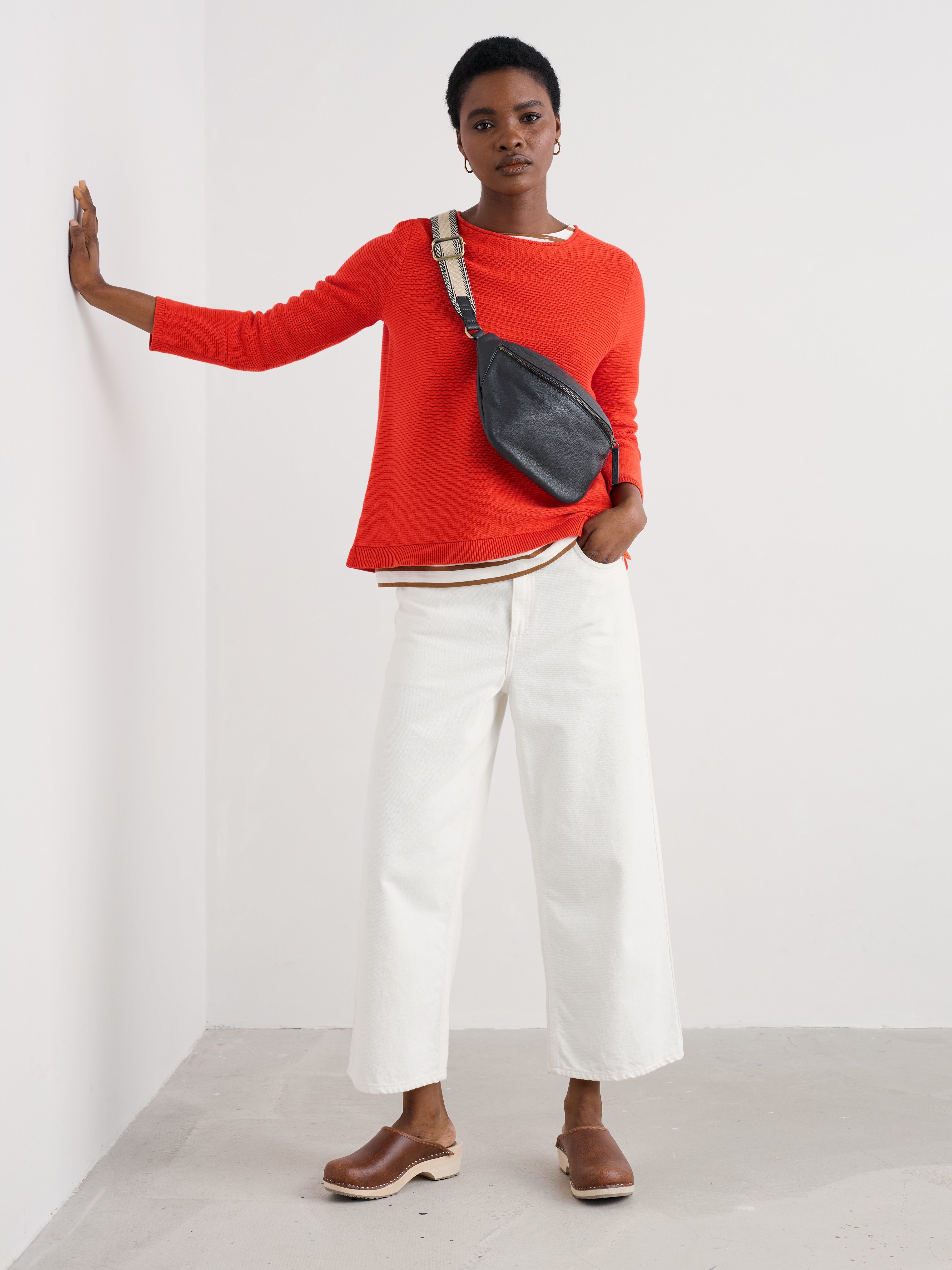 Seasalt Makers Jumper Mandarin