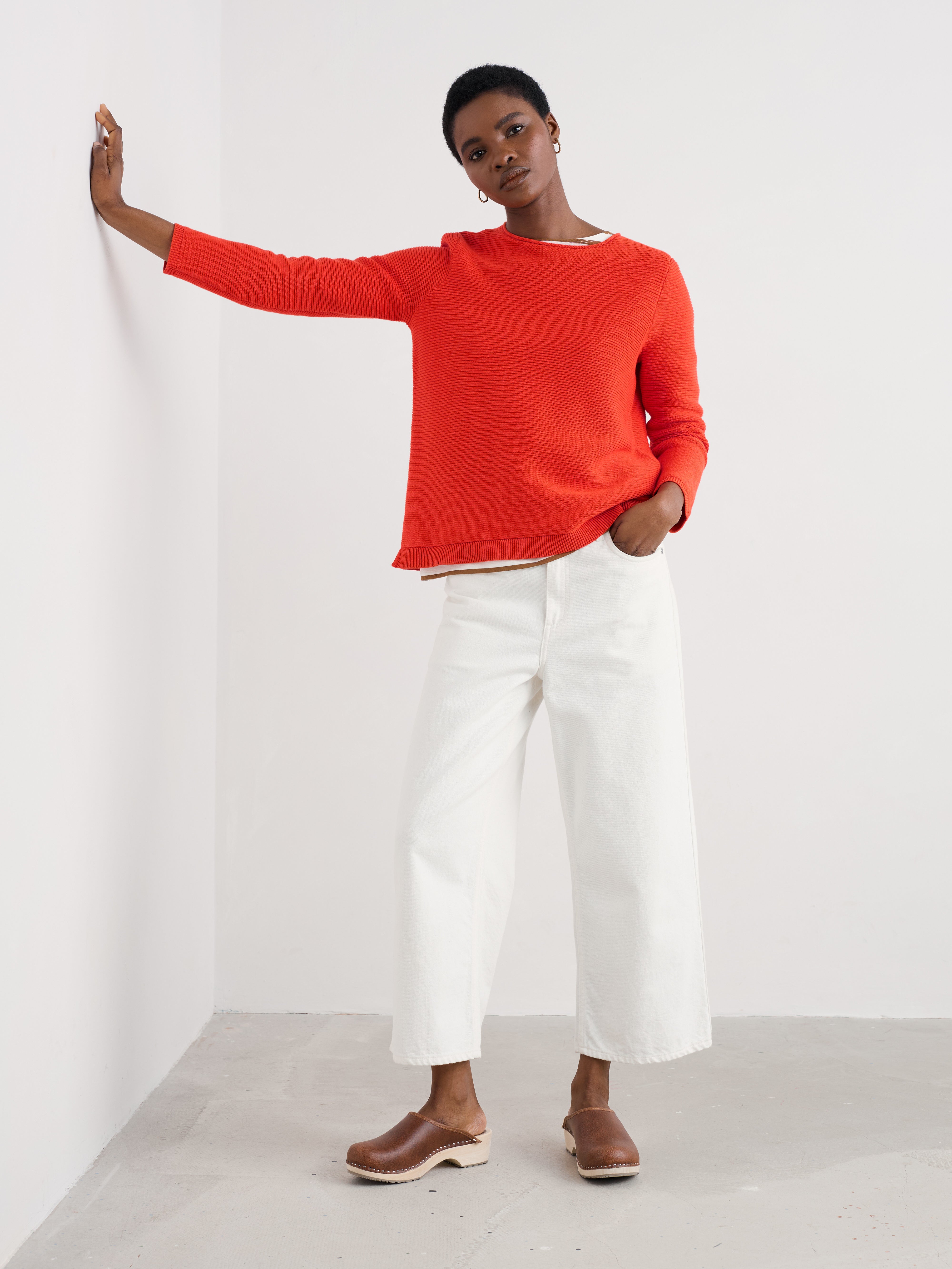 Seasalt Makers Jumper Mandarin