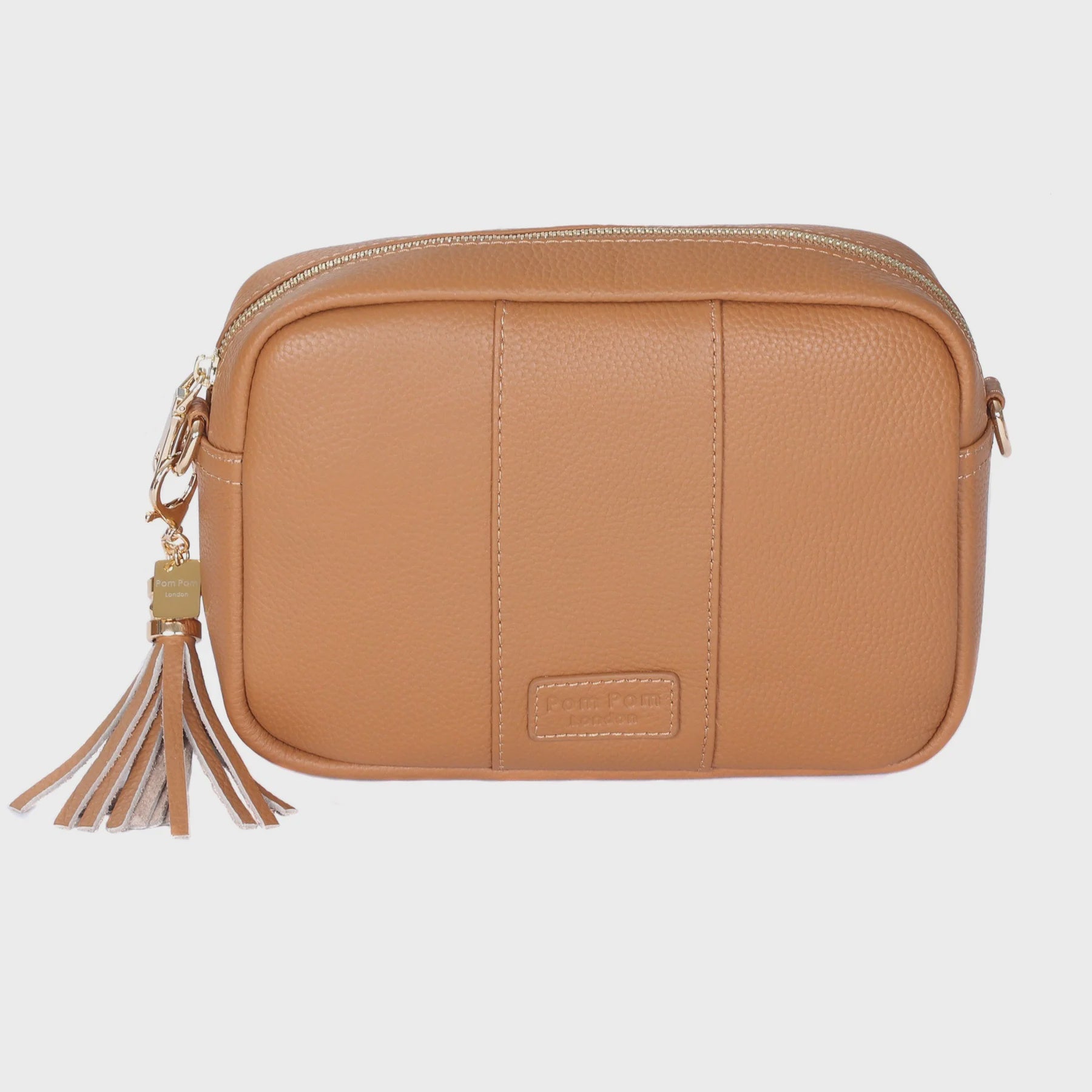 Pom Pom London City Crossbody Bag Maple