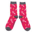 Mr Heron Men's Tennis Socks Red