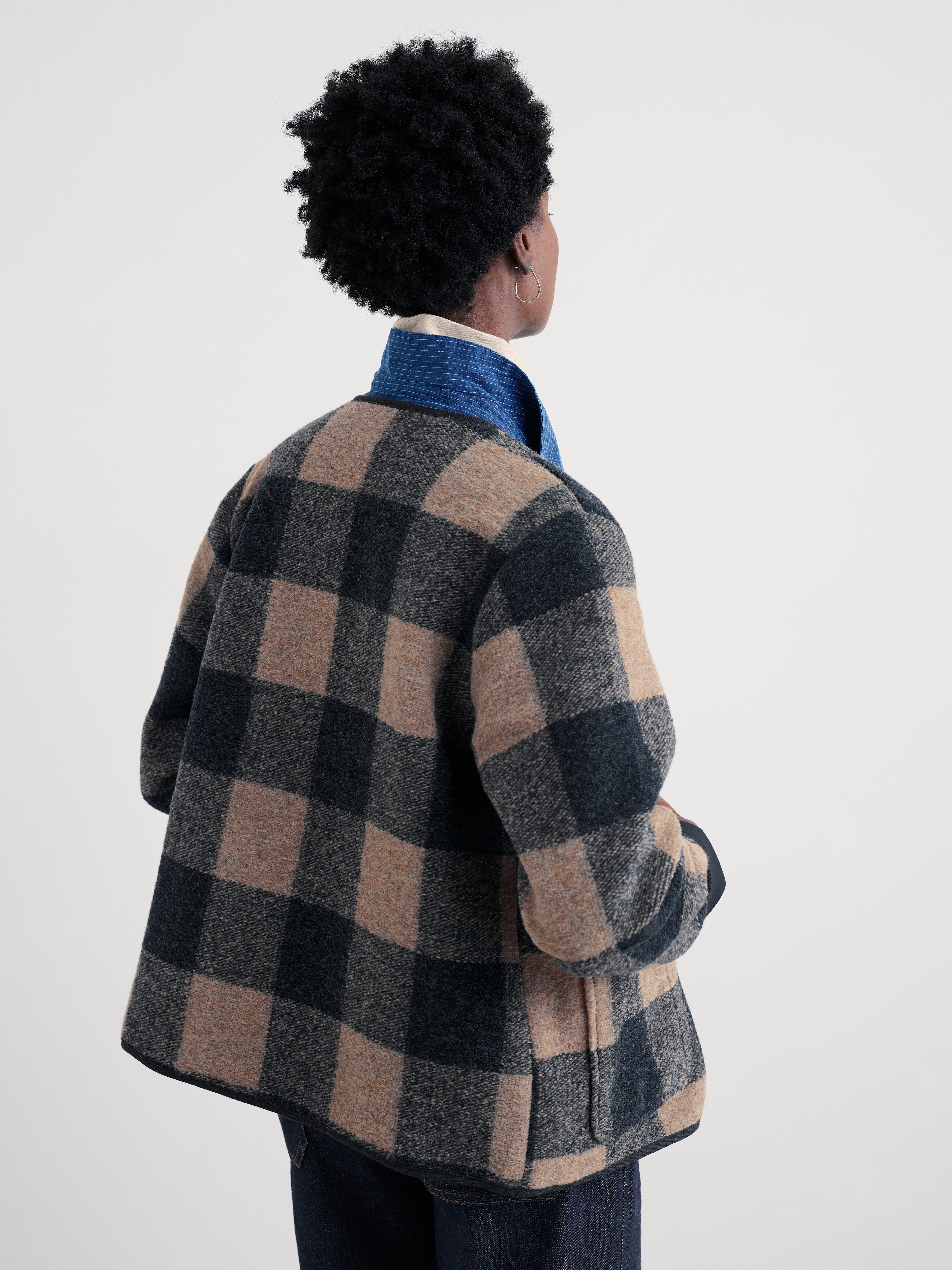 Seasalt Merywen Checked Jacket Revow Maritime