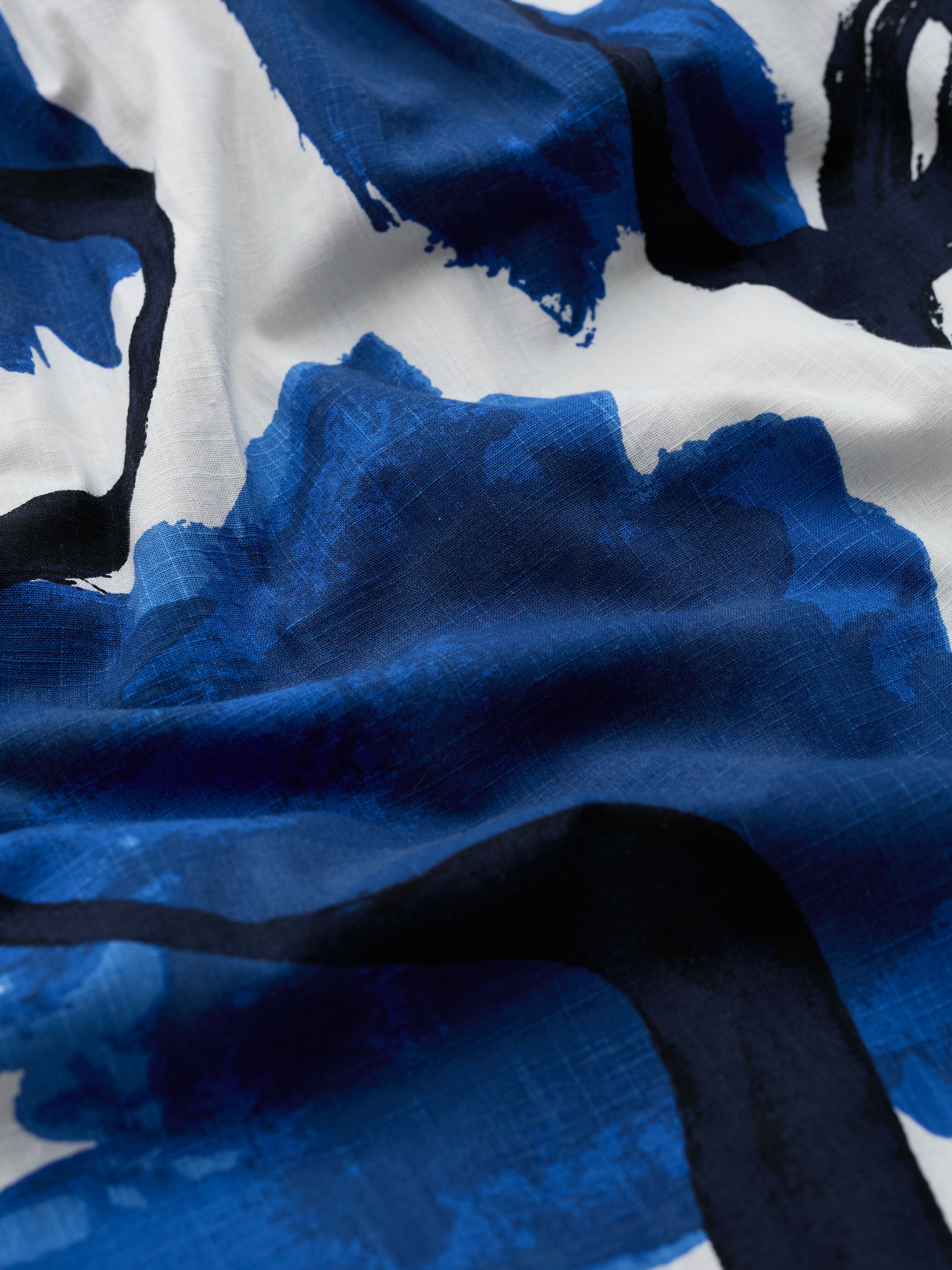 Seasalt Mevagissey Skirt Paint Canvas Dark Voyage