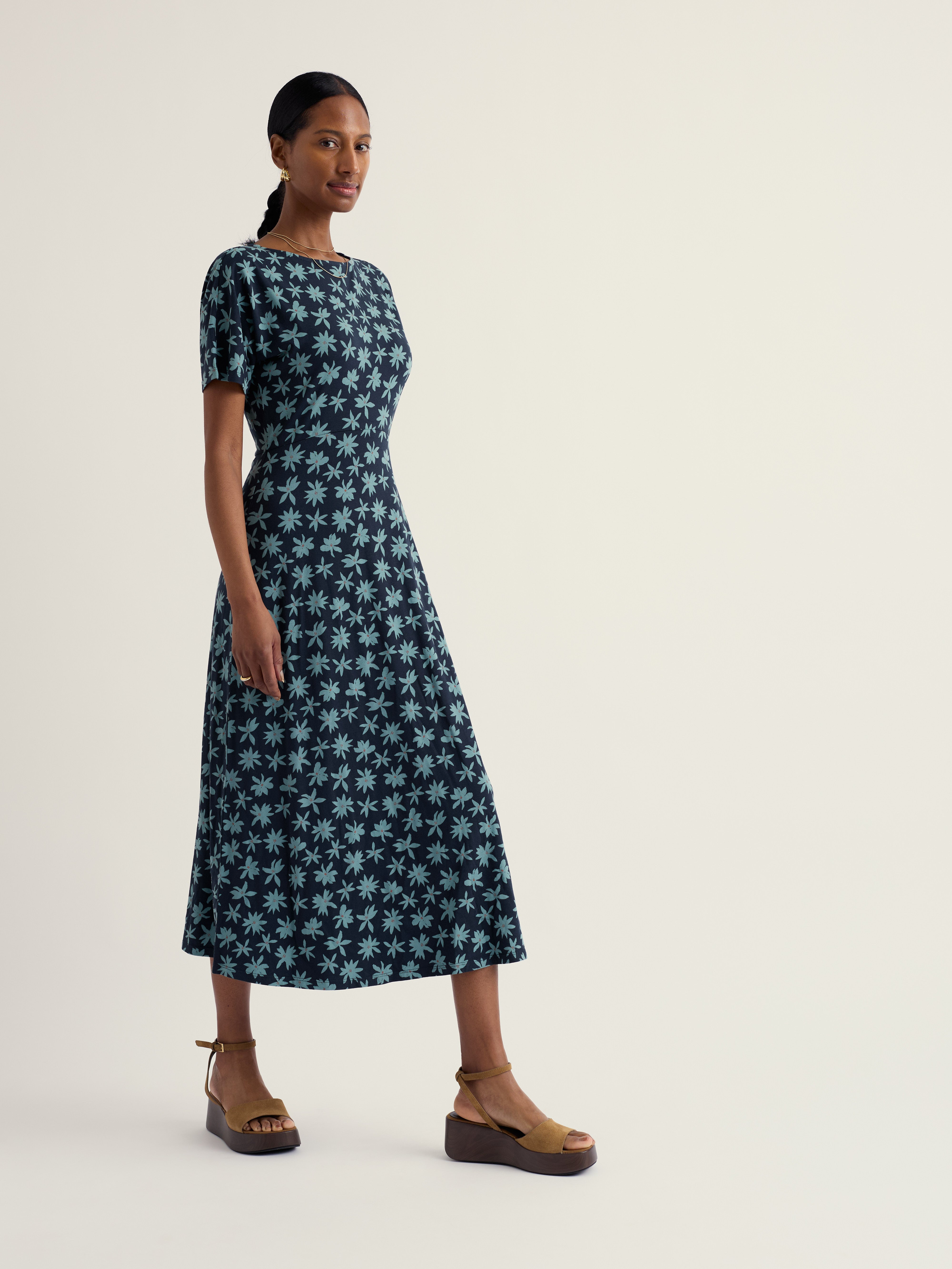 Seasalt Mirva Dress Tropic Bloom Maritime