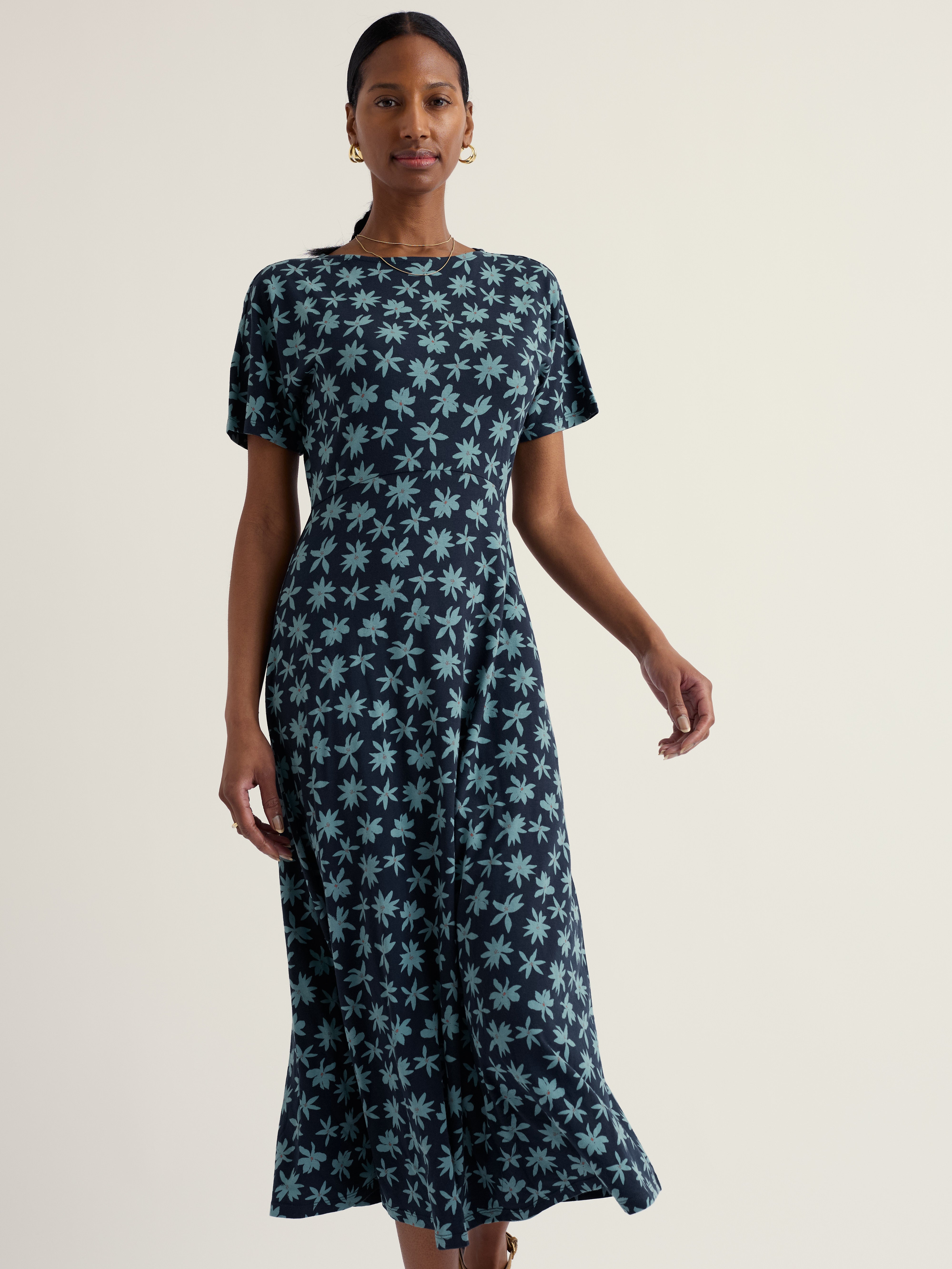 Seasalt Mirva Dress Tropic Bloom Maritime