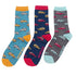 Mr Heron Jeep Socks Box 3 Pairs