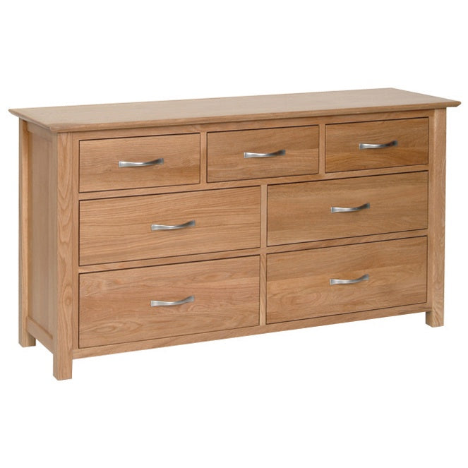 New Oxford Light Oak 3 Over 4 Chest
