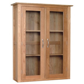 New Oxford Light Oak 3' Glass Top