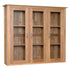 New Oxford Light Oak 4'6" Glass Top