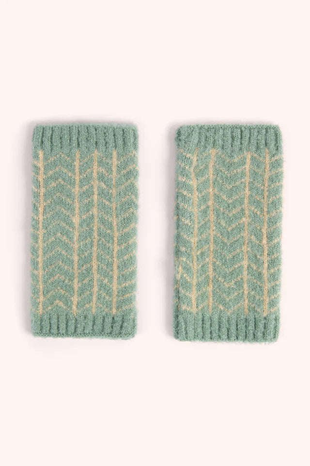 Powder Niamh Wrist Warmers - Ice