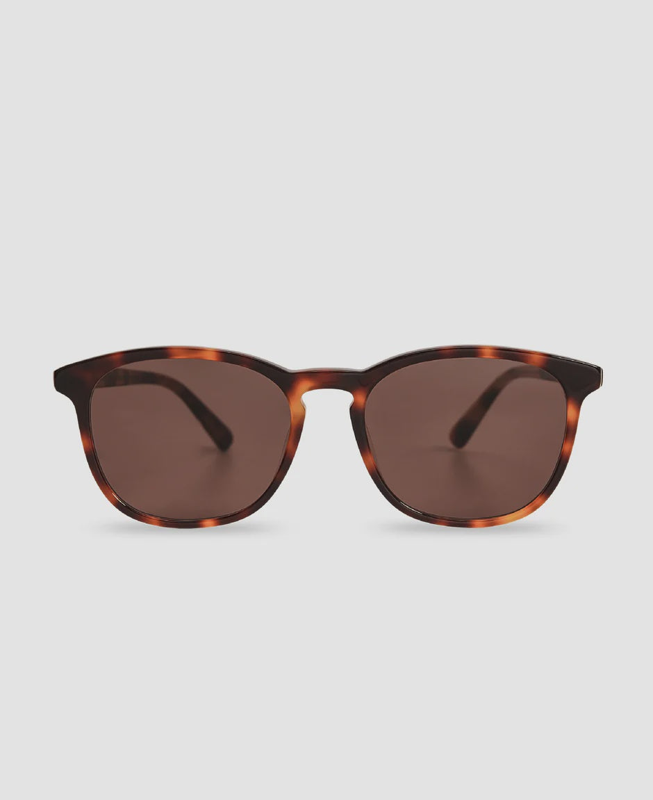 MessyWeekend Sean Tortoise Brown Sunglasses.