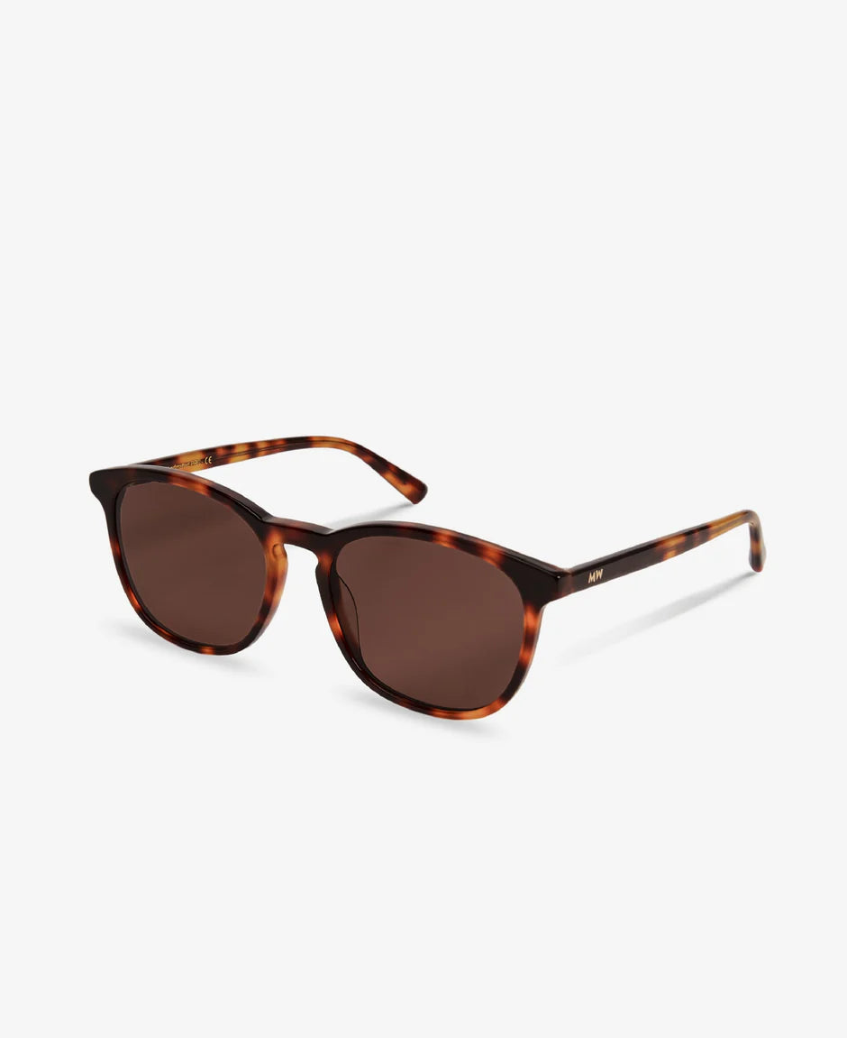 MessyWeekend Sean Tortoise Brown Sunglasses.