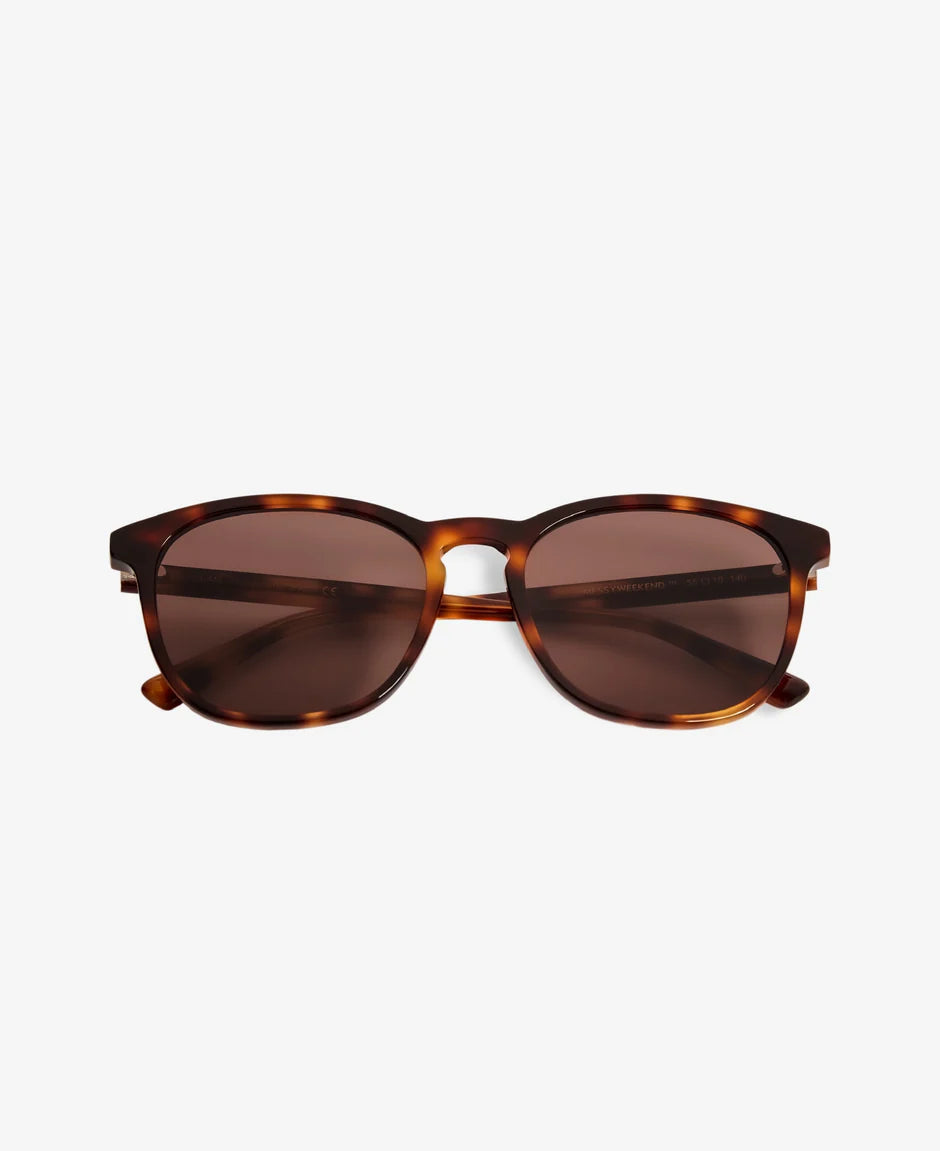 MessyWeekend Sean Tortoise Brown Sunglasses.