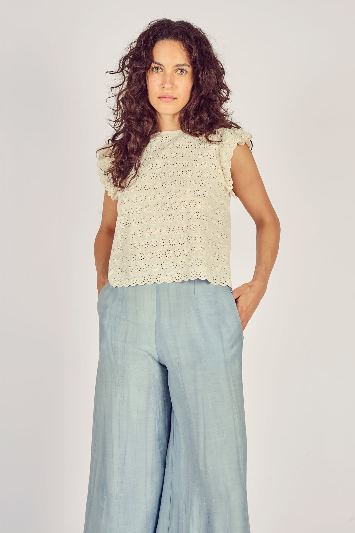 Traffic People Nana's Keepsake Dakota Top Cream