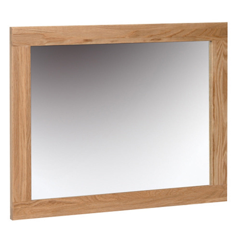 New Oxford Light Oak Wall Mirror 750 * 600