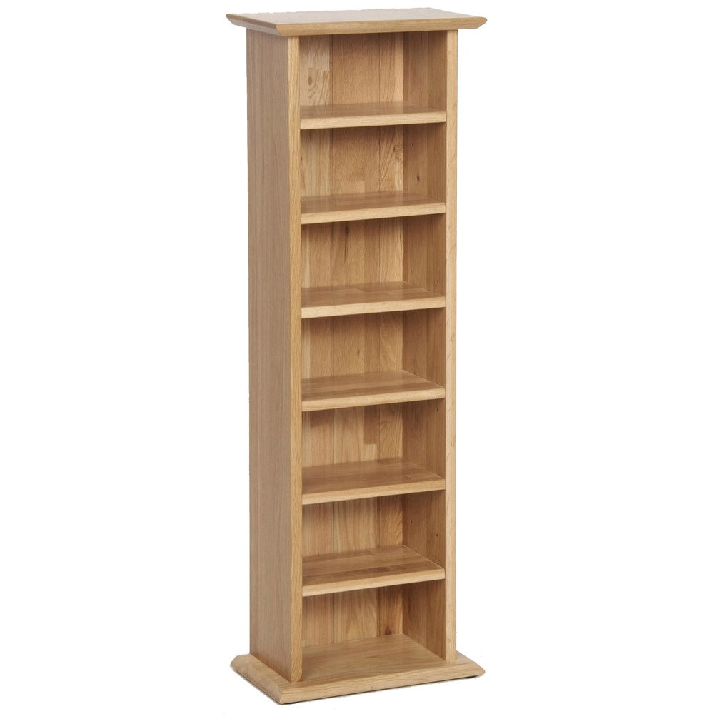 New Oxford Light Oak Cd Rack