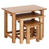 New Oxford Light Oak Small Nest Of Tables