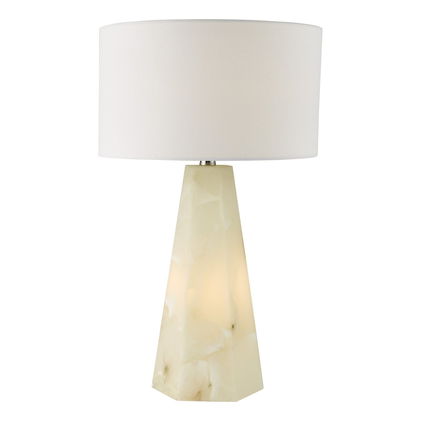 Paget Table Lamp White With Shade