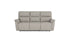 Lucca 3 Seater Sofa Power Recliner In Stone Full Leather