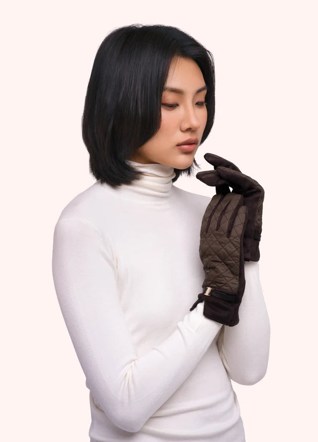 Powder Penelope Gloves Chocolate