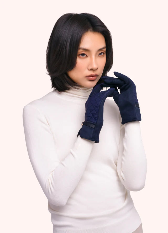 Powder Penelope Gloves Navy