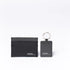 Paul Oliver Gift Set Card Holder & Key Ring Graphite Stripe