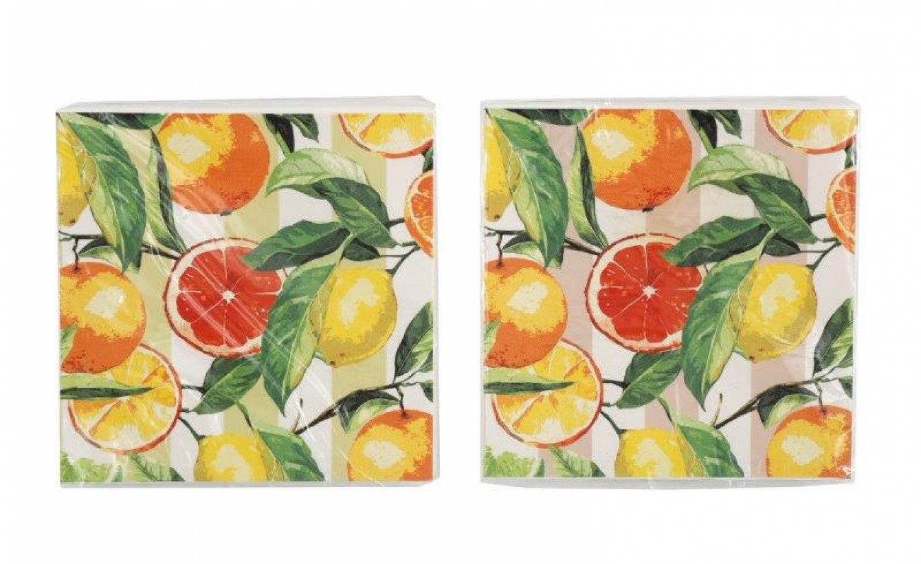 Citrus Zest Napkins Pack of 20