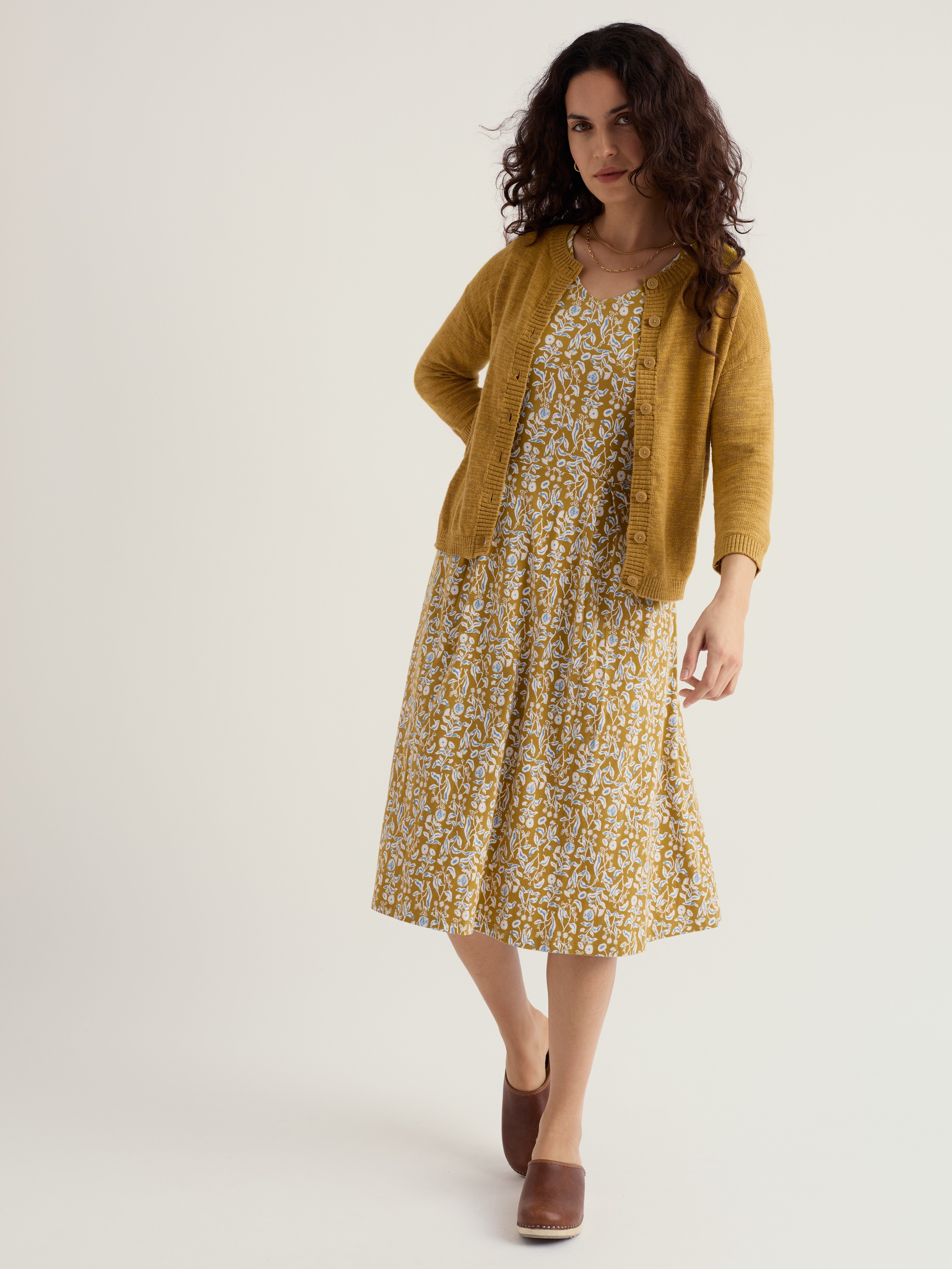 Seasalt Pentire Steps Cardigan Tansy