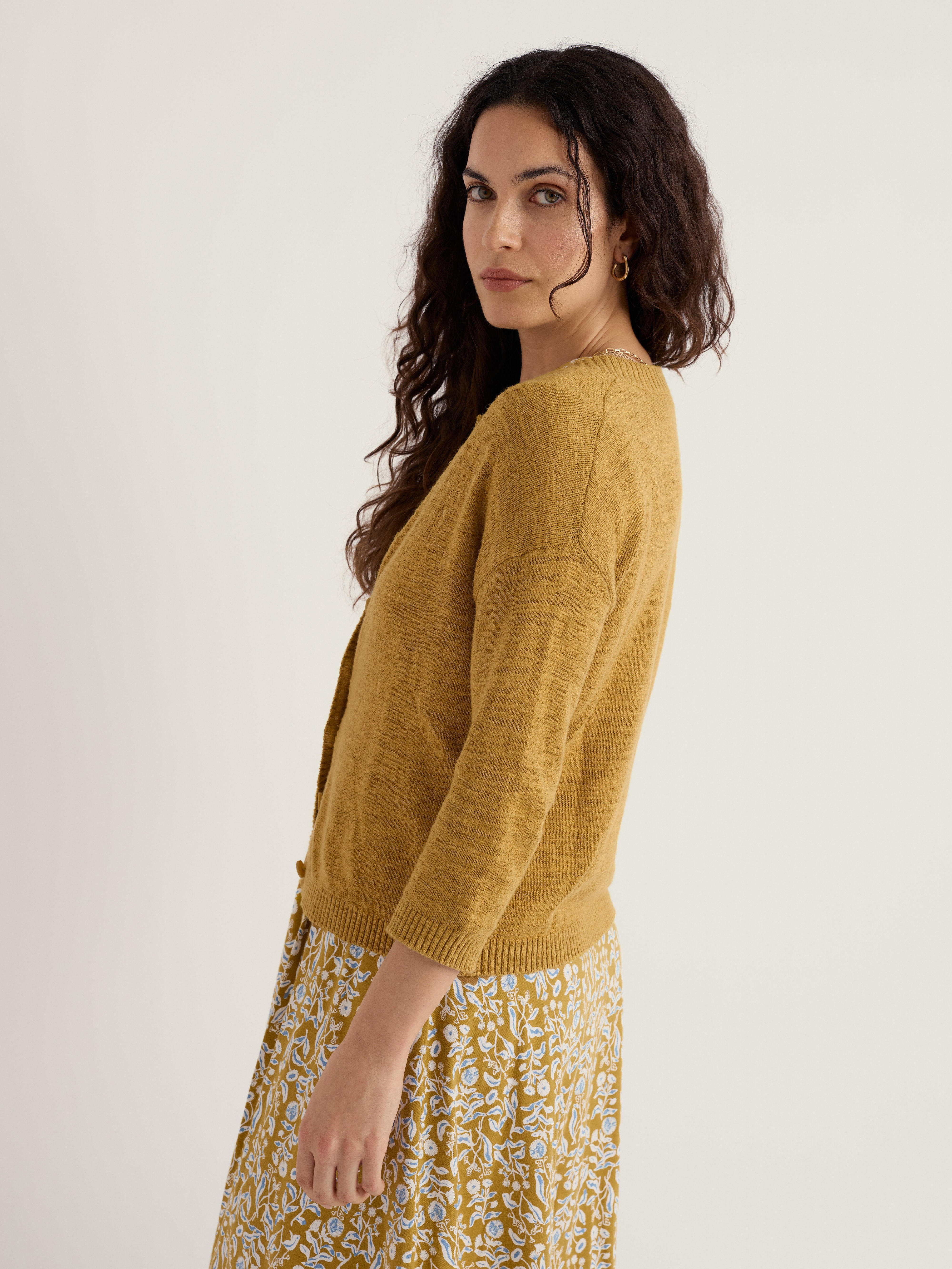 Seasalt Pentire Steps Cardigan Tansy