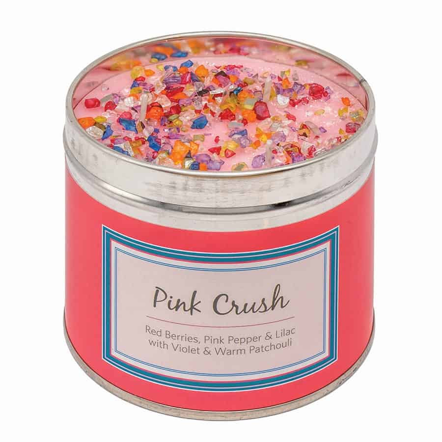 Burning Gold 400gm Candle Pink Crush