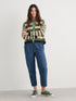 Seasalt Pinwell Cardigan Bright Shape Light Olive Mix