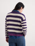 Seasalt Pinwell Cardigan Bright Shape Dark Violet Mix