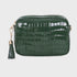 Pom Pom London City Patent Croc Clover Green