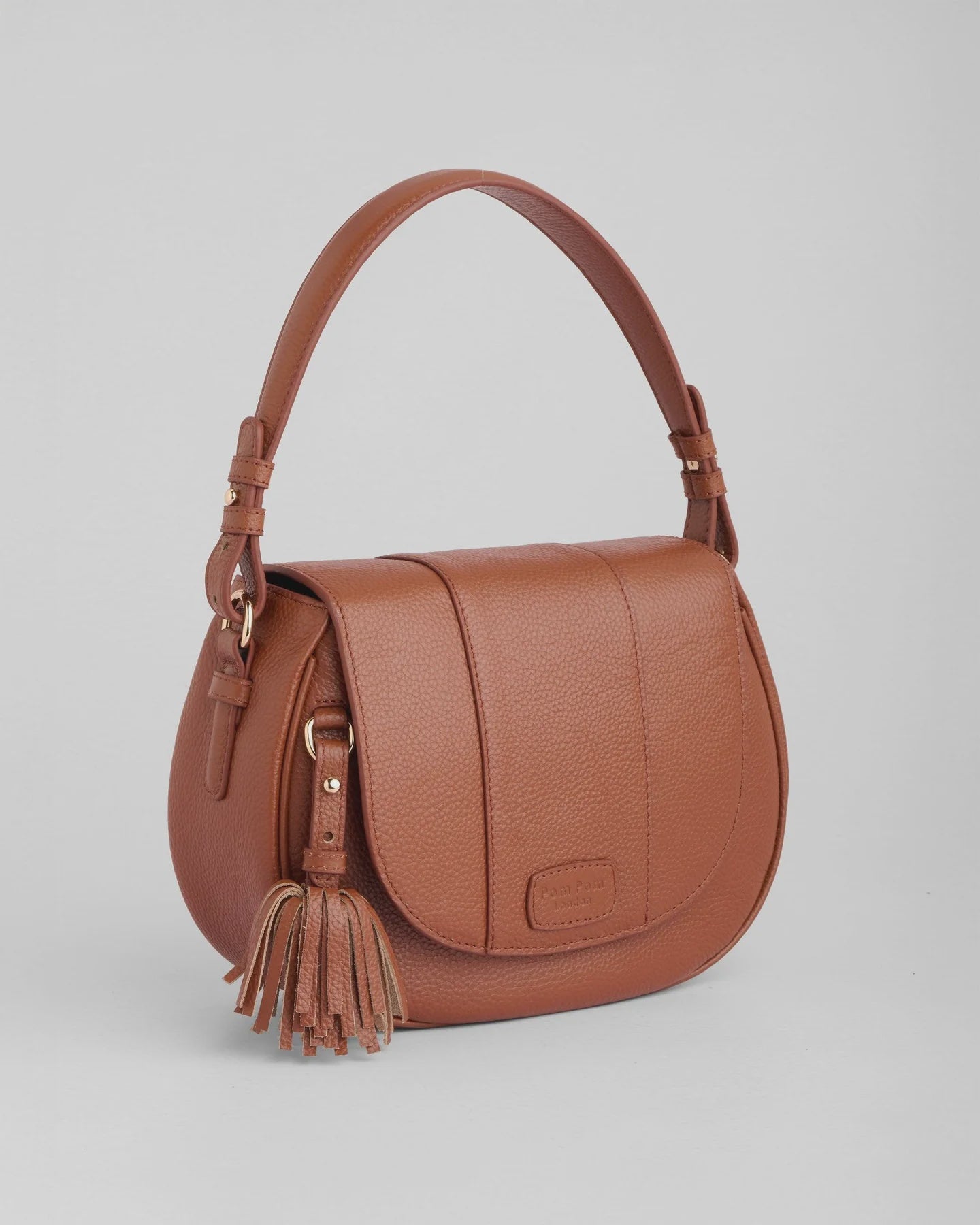 Pom Pom London Wilmington Bag Chestnut
