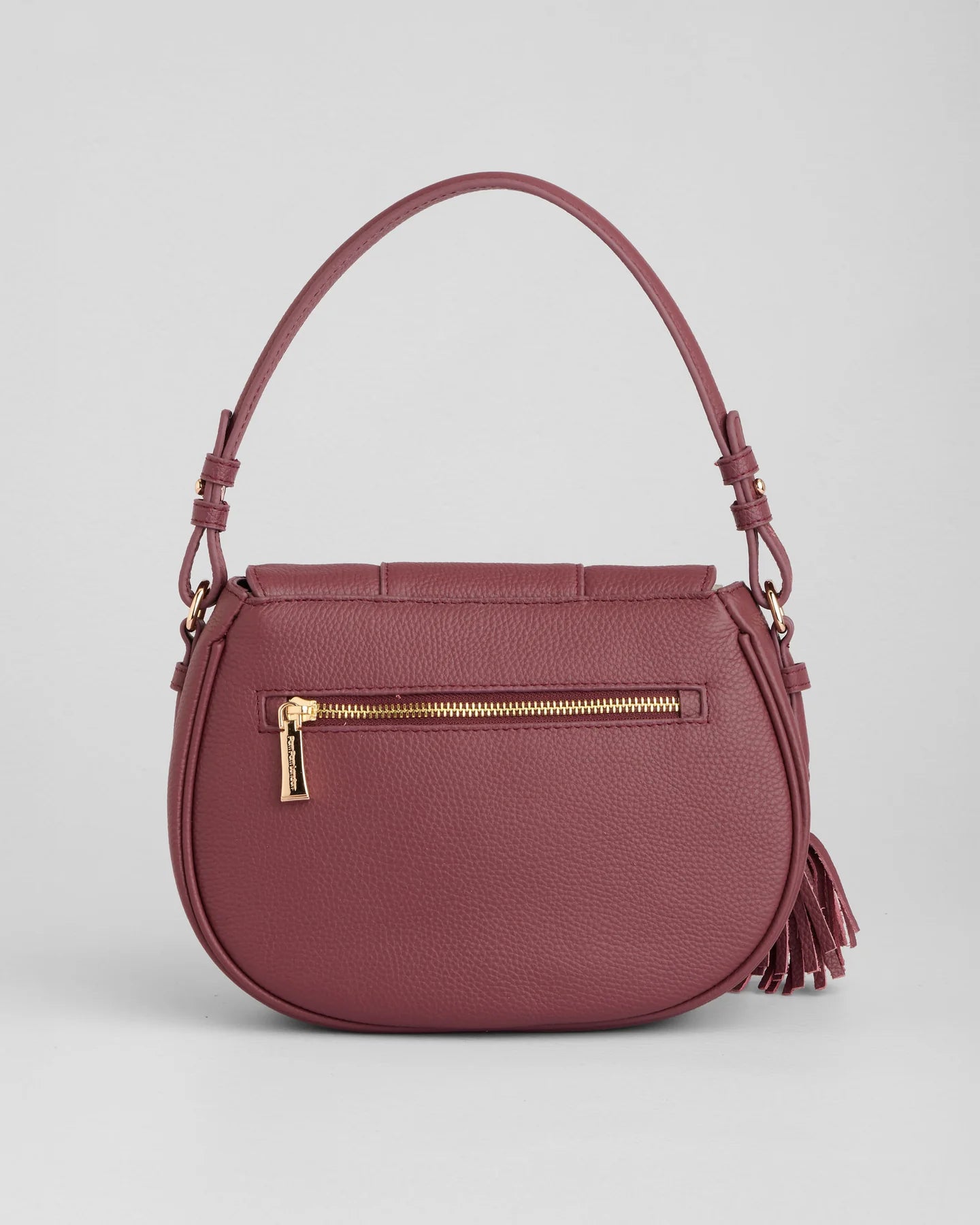 Pom Pom London Wilmington Bag Deep Burgundy