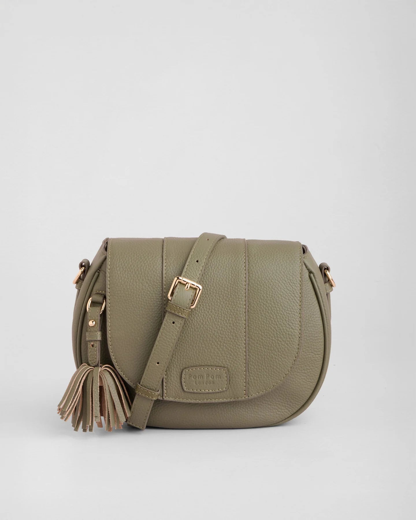 Pom Pom London Wilmington Bag Sage Green