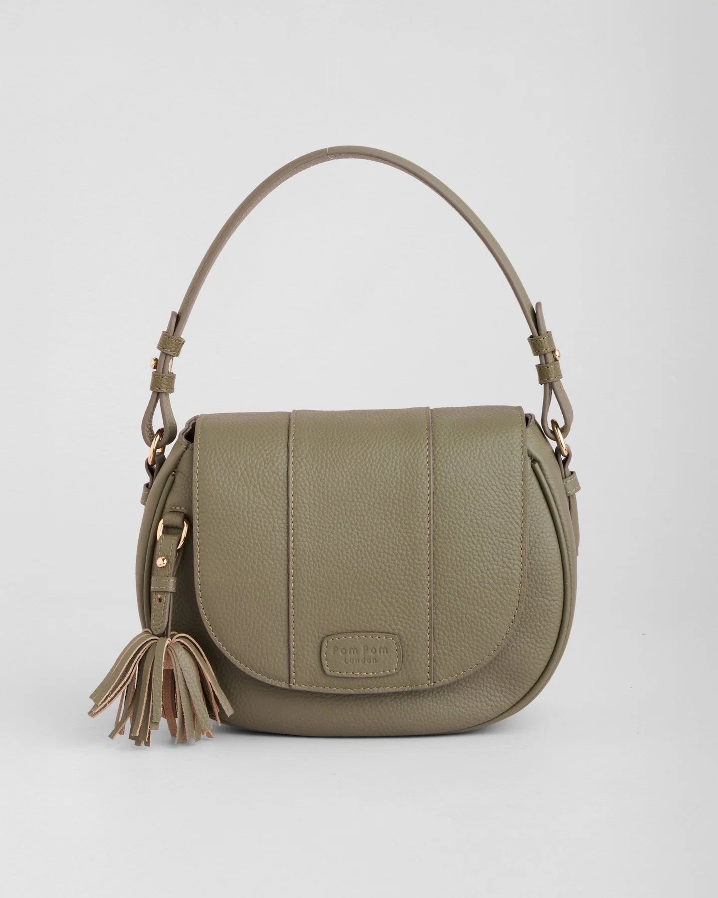 Pom Pom London Wilmington Bag Sage Green