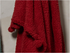 Walton & Co - Cosy Pom Pom Throw - Red