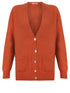 Amazing Woman Pookie Boxy Cardigan Burnt Orange