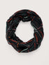 Seasalt Pretty Circle Scarf Rock Check Onyx