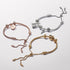 Pandora Rose Gold Plated Studded Chain Slider Bracelet