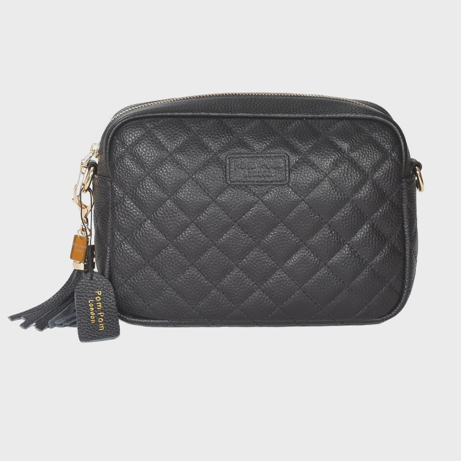 Pom Pom London Quilted City Black