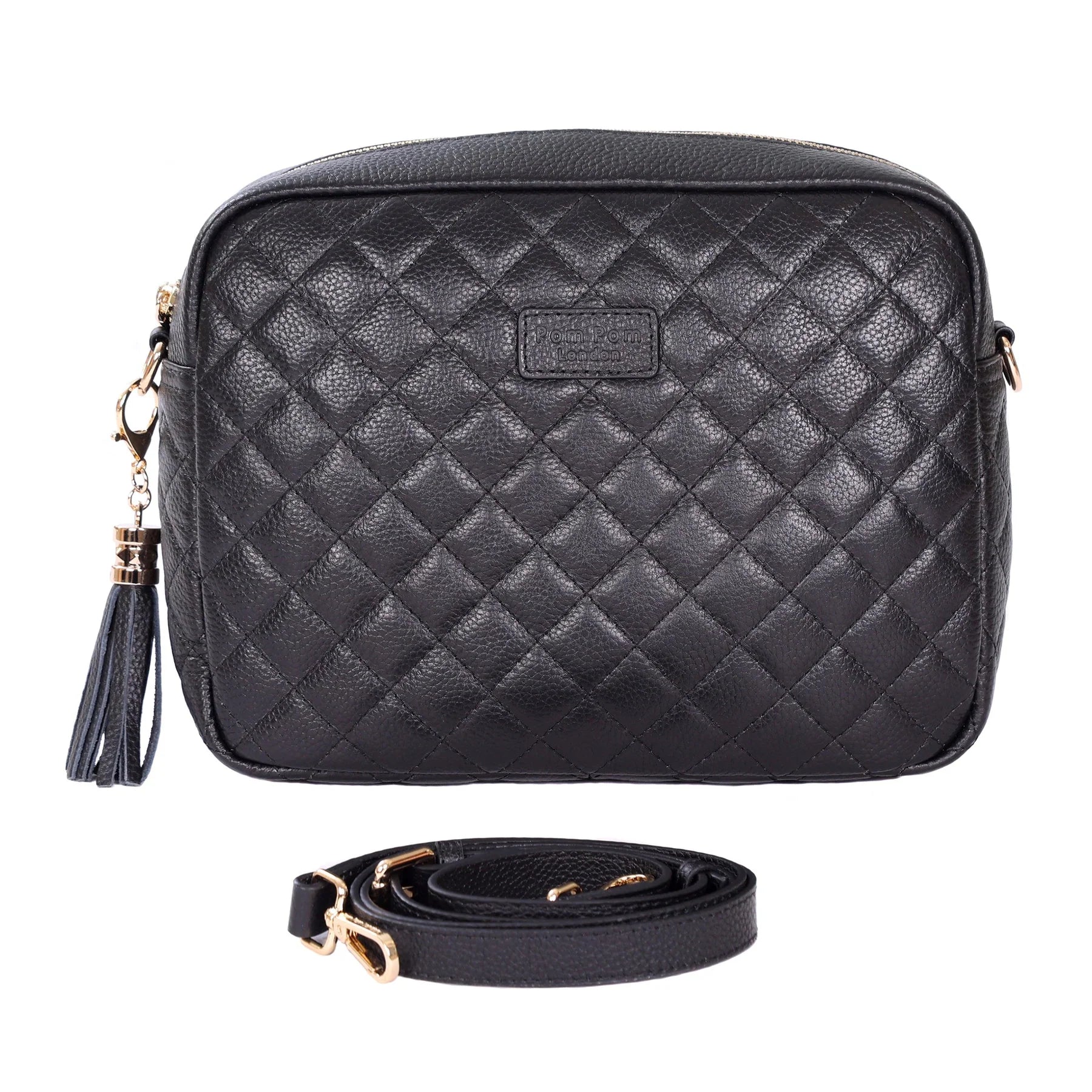Pom Pom London Quilted City Plus Black