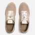 FitFlop Retro-Q FF Fabric/Suede Sneakers Cappuccino/Cream