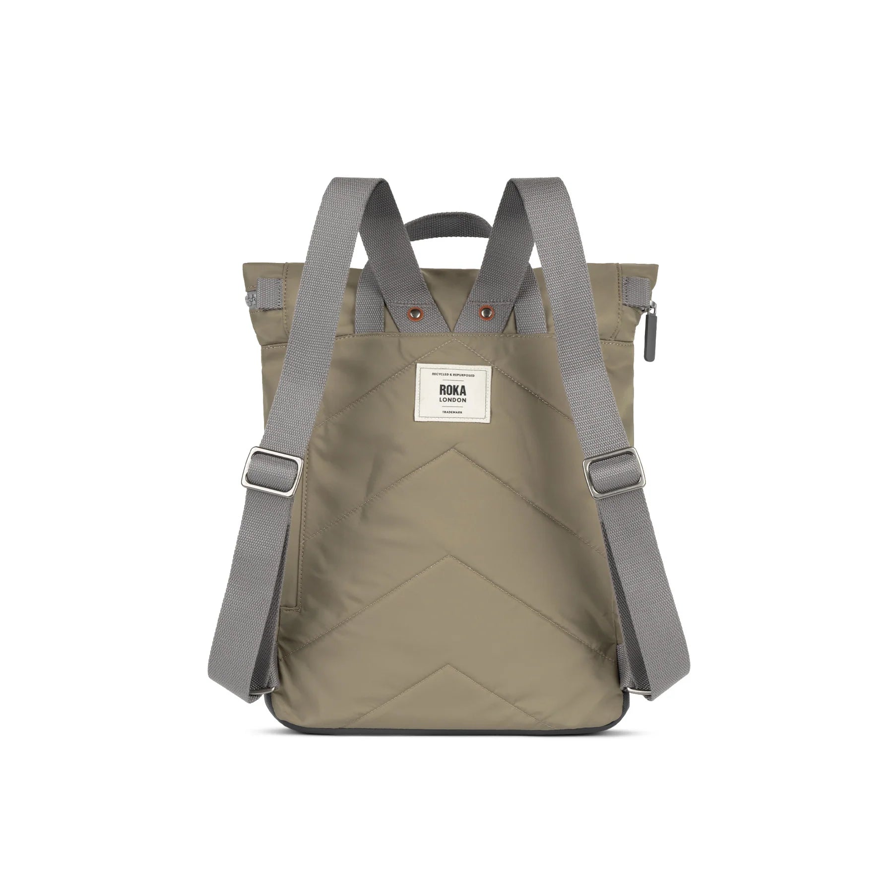 ROKA Camden P Taupe Recycled Nylon Medium