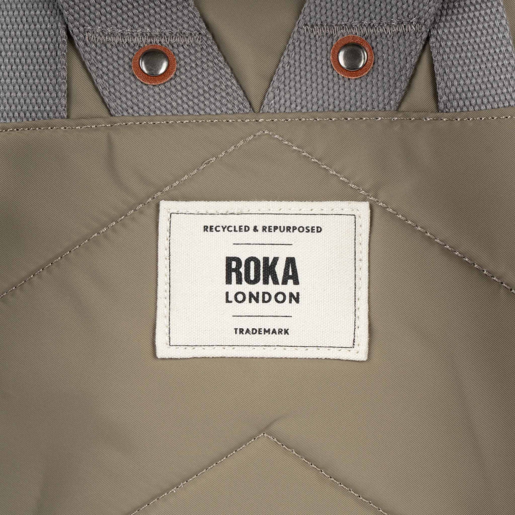 ROKA Camden P Taupe Recycled Nylon Medium